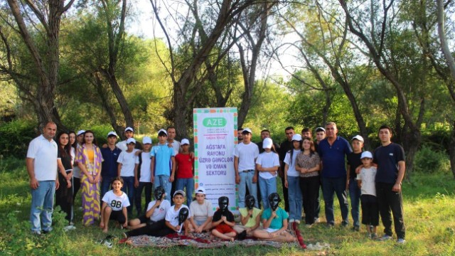 Ağstafalı yeniyetmə və gənclər üçün piknik təşkil olunub - FOTOLAR